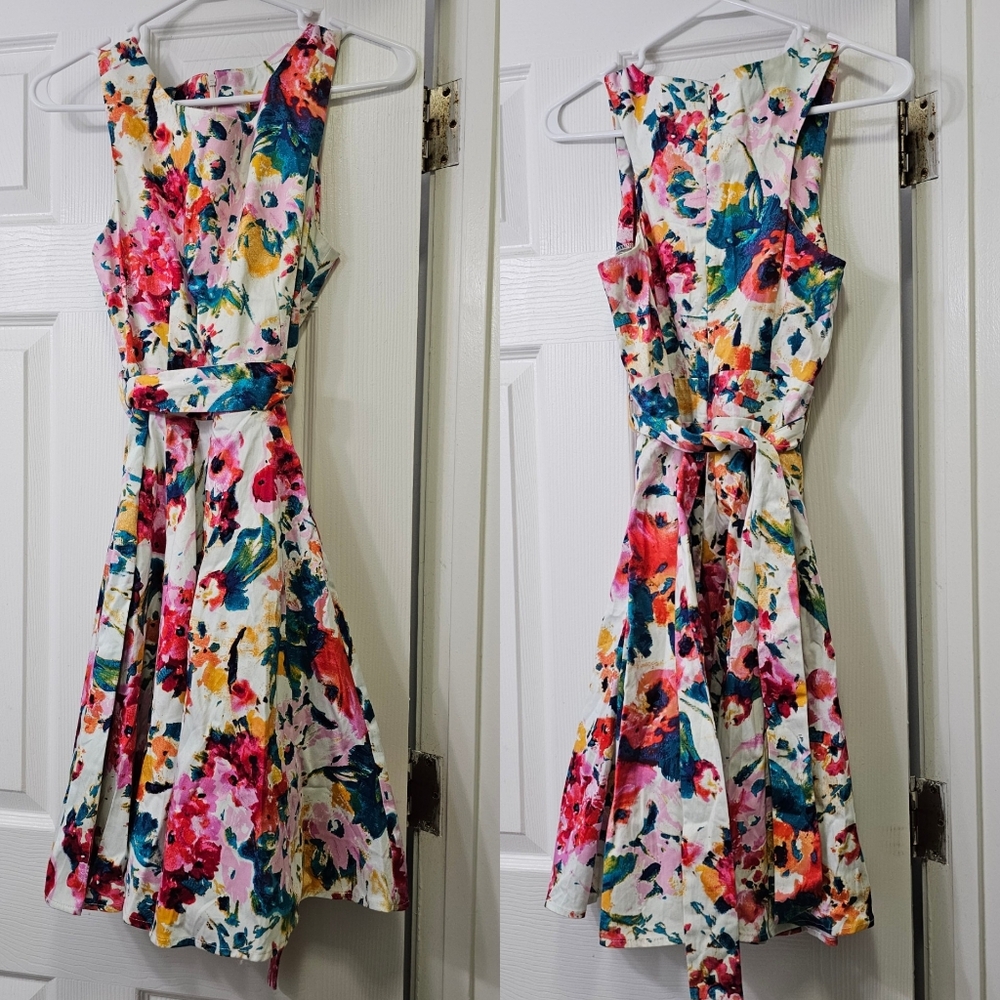 Floral Sleeveless Dress